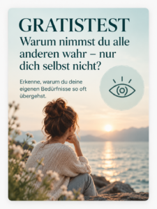Gratistest - Warum nimmst du alle anderen wahr - nur dich selbst nicht? Gratistest - Warum nimmst du alle anderen wahr - nur dich selbst nicht?